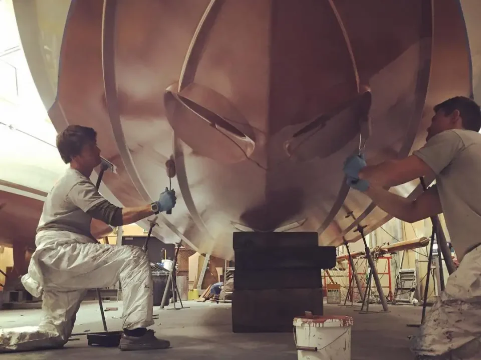 Coppercoat-antifouling anwendung